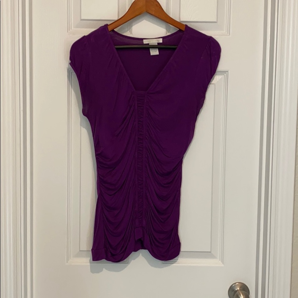 Purple blouse